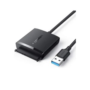 Gabinete D/Duro Sata A Usb-A 3.0 3.5»/2.5 Dc5.5Mm Negro Cm257 Ugreen