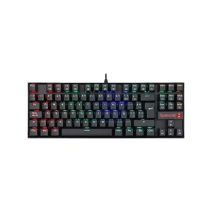 Teclado Redragon Gaming Kumara Usb Negro Rainbow Tkl Switch Rojo K552 Mecanico