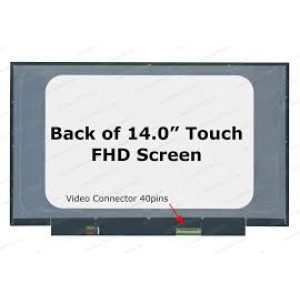 Pantallas LED 14.0 FHD 1920 X 11080 de 40 pines TOUCH NV140FHM-T01 V8.1 micro bordes inverter de 22 centímetros