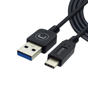 Cable USB a USB-C Unno Tekno CB4054BK 1.5 Metros Negro