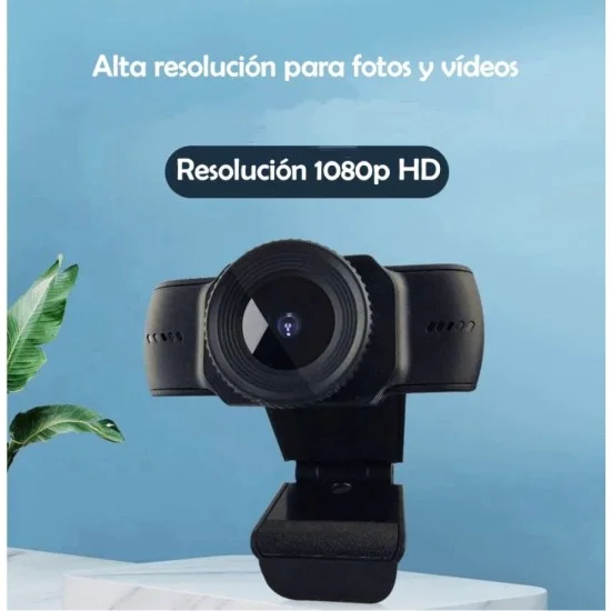 Cámara web 1080P res 1920*1080, 1280*720