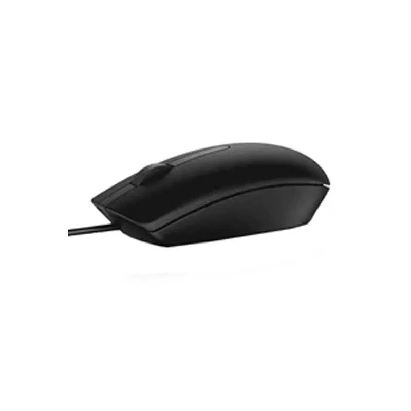 Dell, Mouse Óptico, MS116-BK, Wired, LED, USB