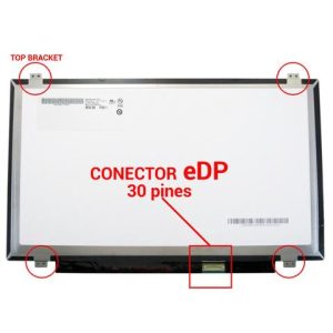 Pantallas nuevas Led 14.0 slim 30 pines eDP 1366 X 768 HD WXGA con brackets, marca BOE, NT140WHM-N31