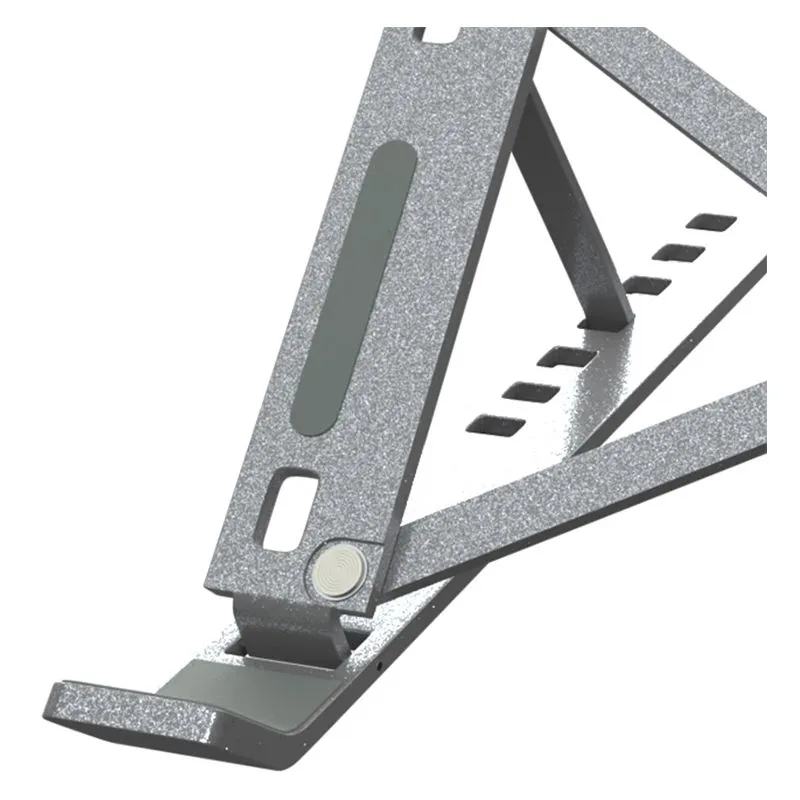 Base para Notebook Klip Xtreme KAS-002 Flexus 15.6″ Plegable de Aluminio