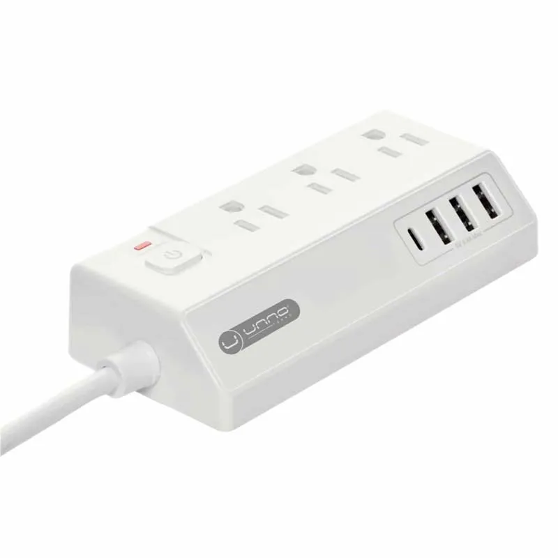 Regleta Unno Tekno Strip Max 7 Salidas 1.5 Metros