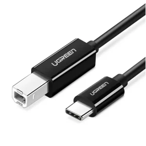 Cable Usb-C A Usb-B Macho 2M Impresora Negro Us241 Ugreen