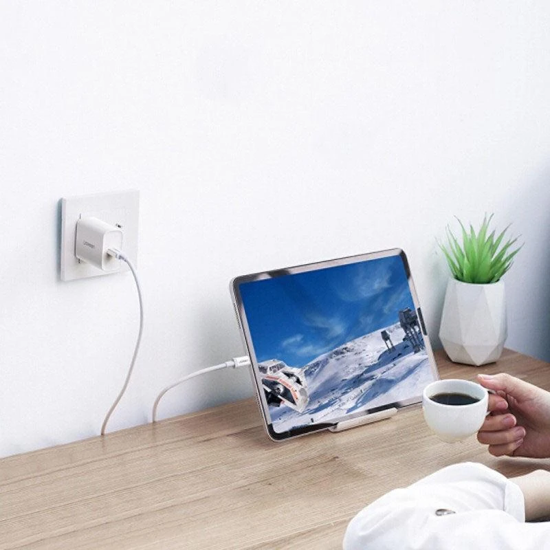 Cable Usb-C A Usb-C 2M Blanco Us264 Ugreen