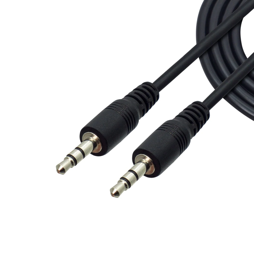 CABLE PLUG 3.5MM UNNO ESTEREO AUDIO 1.5M /5FT CB4052BK