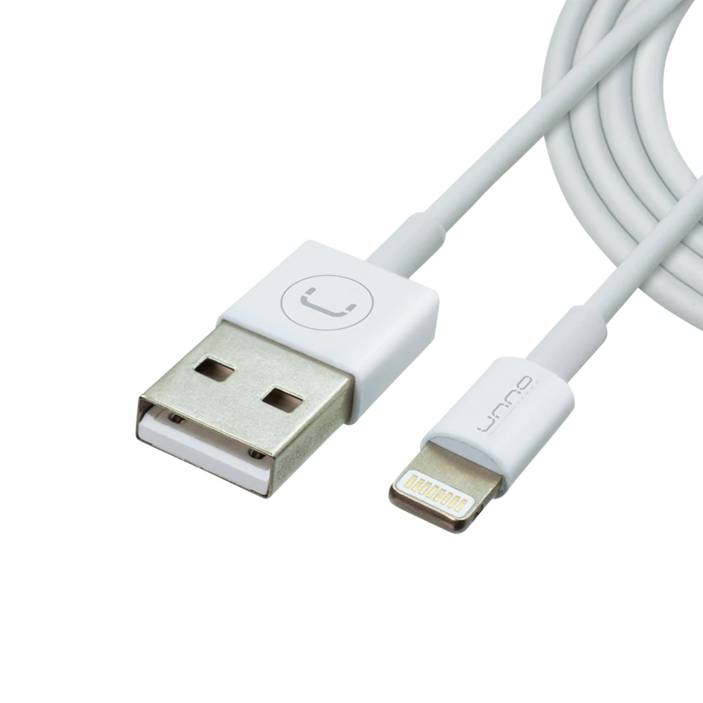 CABLE USB LIGHTNING PARA IPHONE UNNO 1.5M /5FT CB4053WT