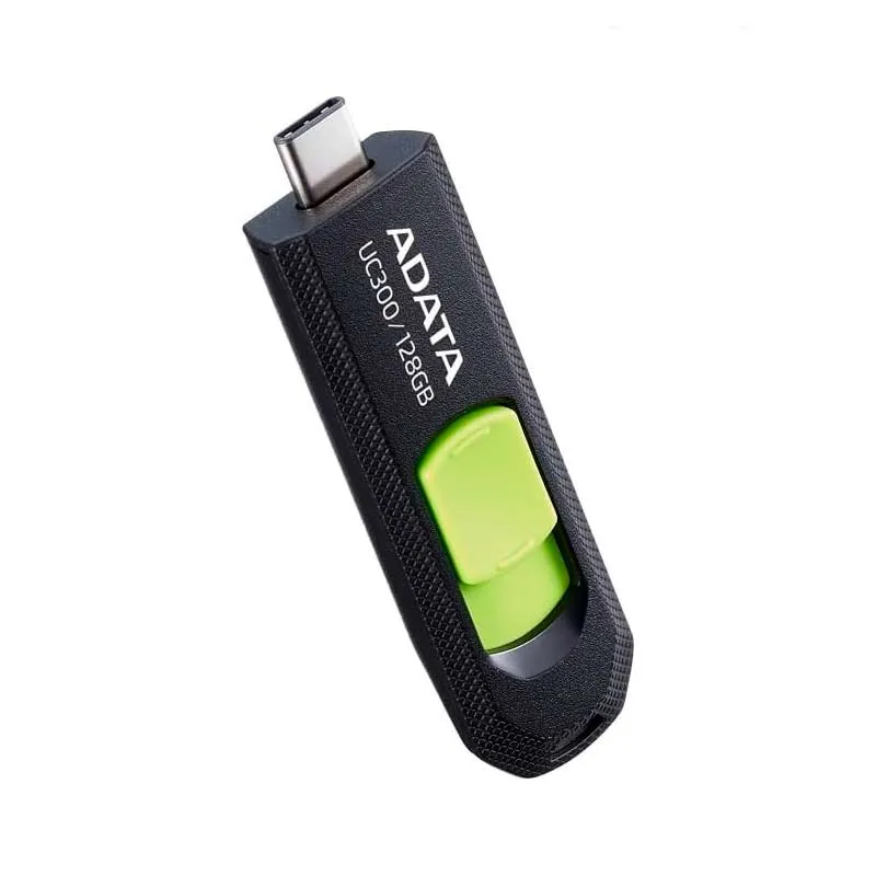 Memoria USB-C ADATA 128GB UC300 3.2 Negro