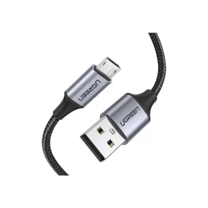 Cable Usb-A 2.0 A Micro Usb 2M Trenzado Negro Us290 Ugreen