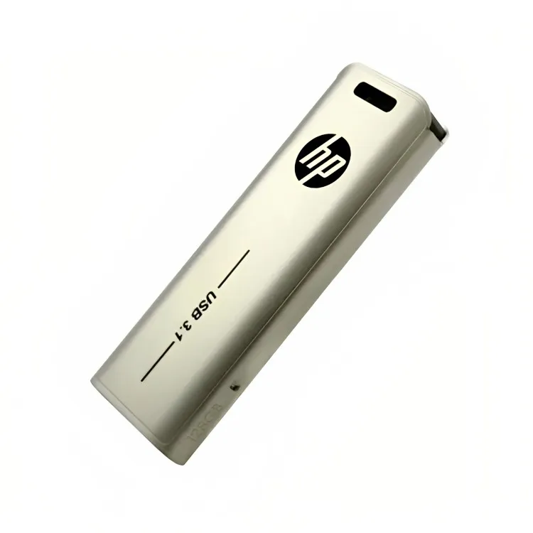 Memoria USB HP 128GB x796w 3.1 Push-Pull Gris