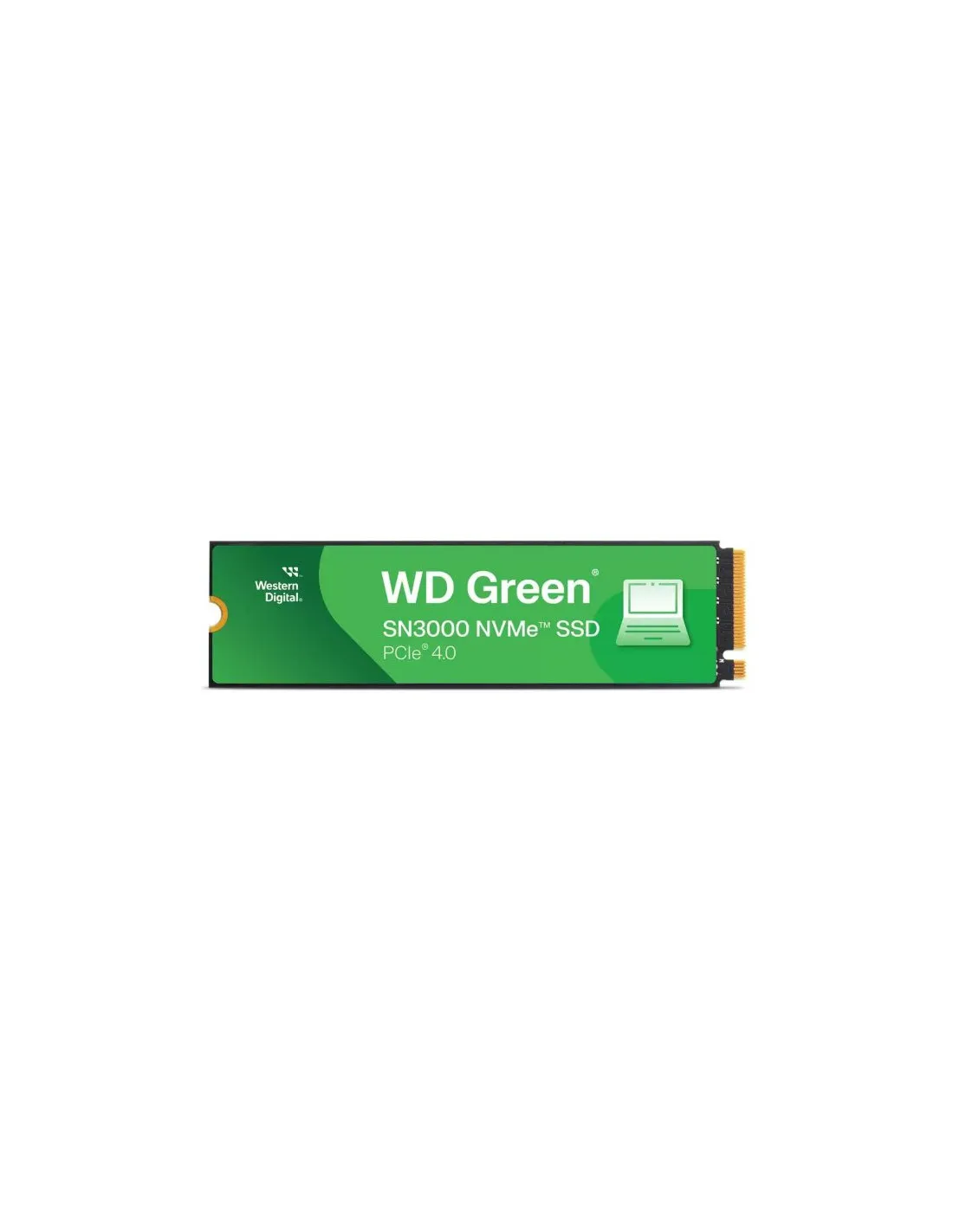 Western Digital 1TB WD Green SN3000 NVMe SSD Interno – Unidad de Estado sólido – Gen4 PCIe, M.2 2280, hasta 5.000 MB/s – WDS200T4G0E