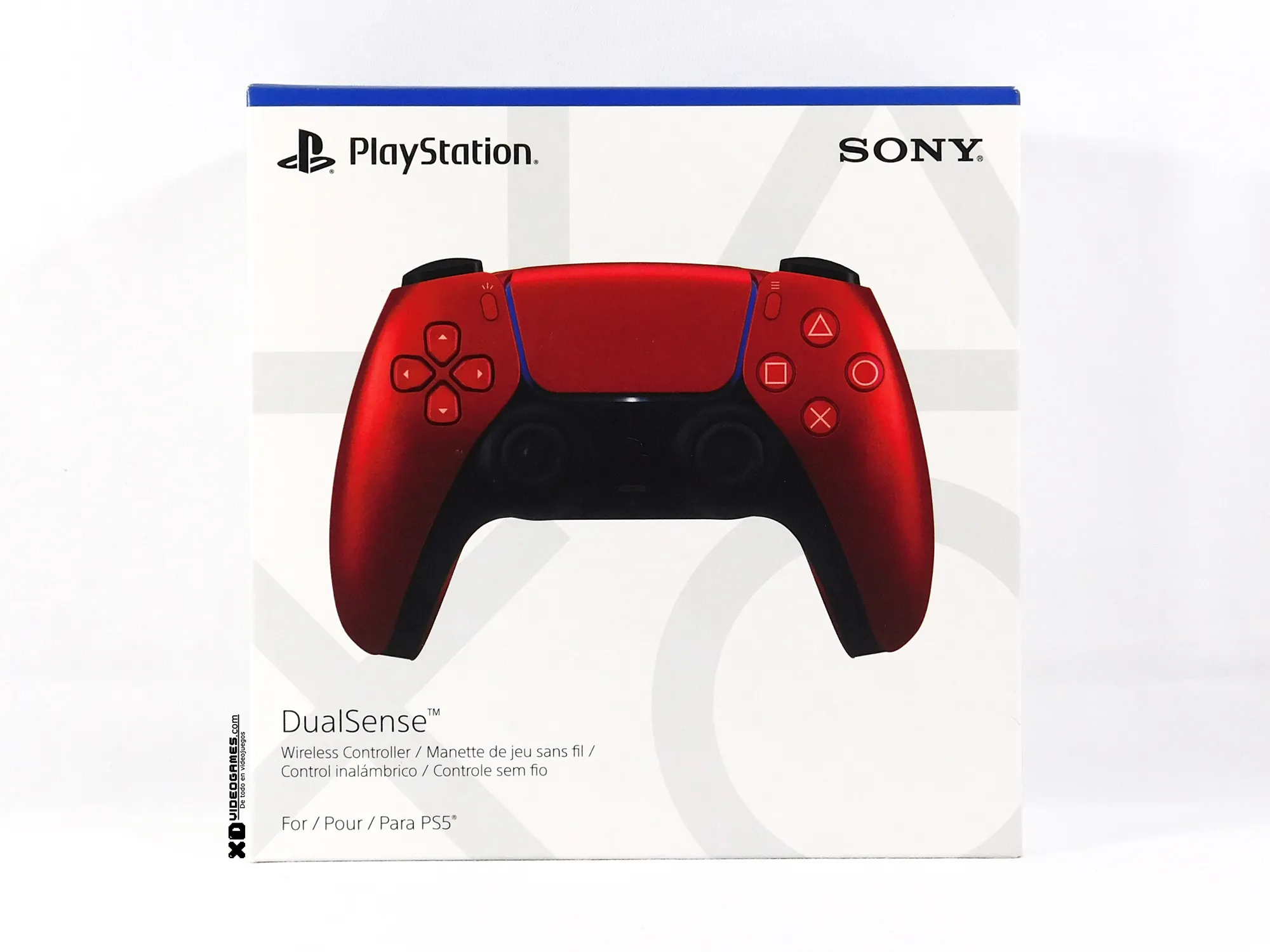 Control PlayStation DualSense para PS5, PC y Mac - Cosmic Red